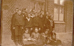 Elever fra Jyderup Realskole 1915